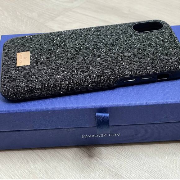 Swarovski High Smartphone Case with Bumper iPhone X/XS Case in Black - Picture 4 of 8